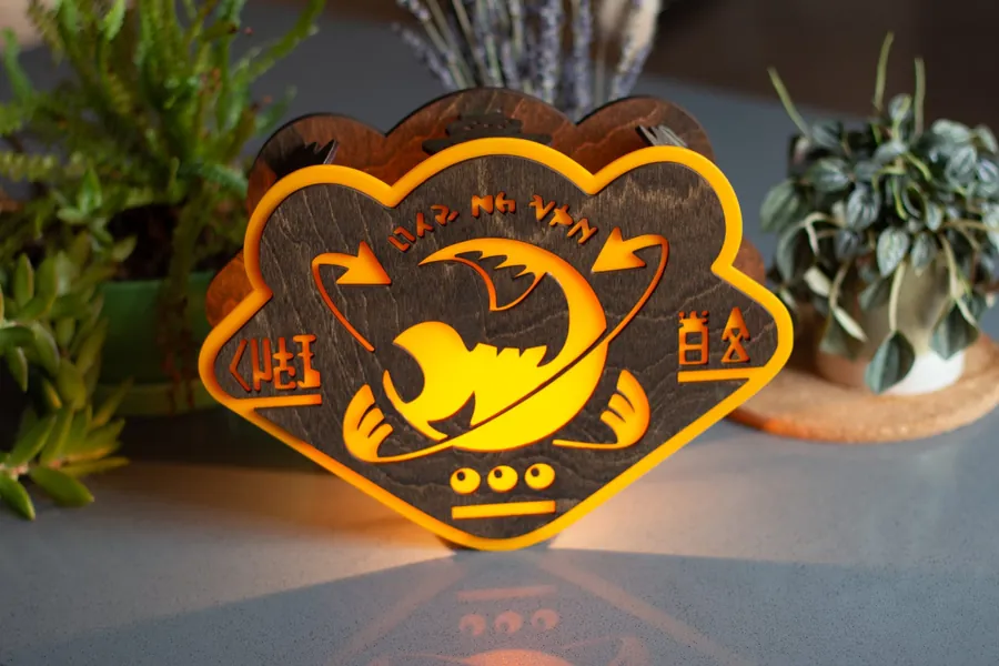 Splatoon lamp - Grizzco Industries