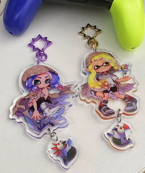 Splatoon 3 Keychain
