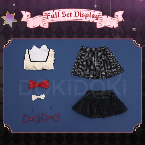 DokiDoki-SR Anime Cosplay Costume Magica Girls School Uniform | Madoka / M-Order Processing Time Refer to Description Page