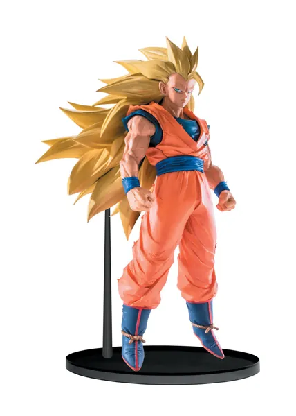 Banpresto Dragon Ball Super Saiyan 3 Goku Sculptures Big Budoukai 6 Volume 5 Figure, 6.3"