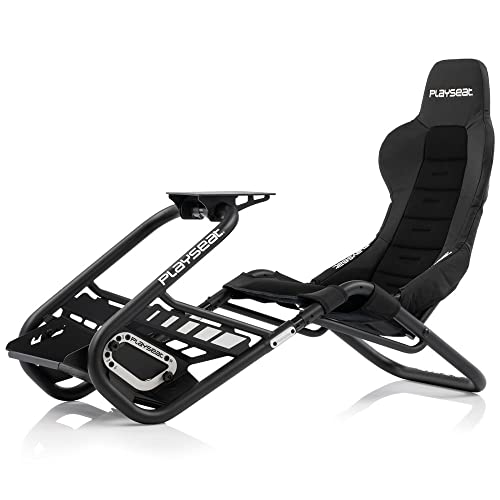 Playseat Trophy Sim Racing Cockpit | High Performance Racing Simulator Cockpit | Supports Direct Drive | Compatible with All Steering Wheels & Pedals on The Market | Supports PC & Console | Black - Trophy