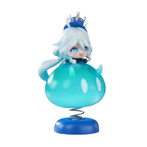 Genshin Furina Mini Figure PVC 4.7in Anime Game Character Desktop Car Spring Ornaments Gift