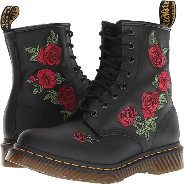 Dr. Martens Women's 1460 Vonda Softy T Fashion Boot - 10 - Black Softy T