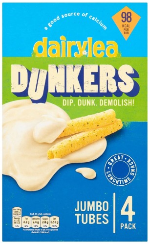 Dairylea Dunkers Jumbo Tubes, 4 x 41g