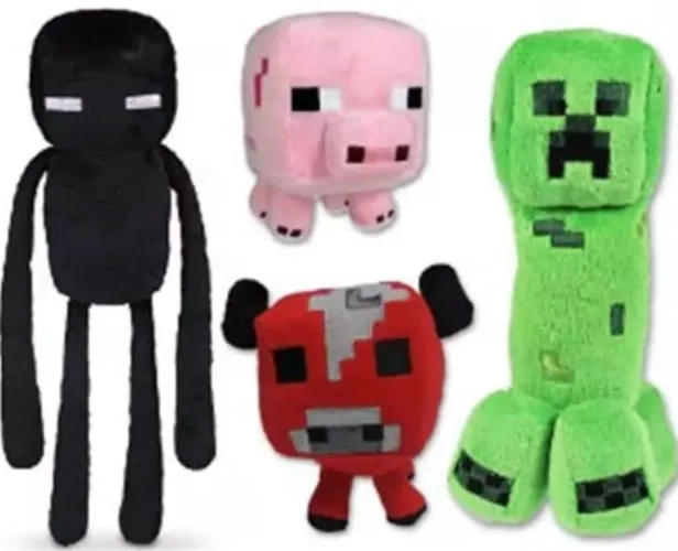 Amazon.com: XSLWAN Creeper Plush Toys ，Baby Pig，Baby Mooshroom Plushand Enderman Plush Toys Game Plush Stuffed Toys for GIF : Industrial & Scientific