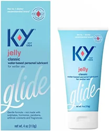Amazon.com: K-Y Jelly Personal Lubricant, Body-Friendly Water-Based Formula, Safe for Anal Sex, Safe to Use with Latex Condoms. Glide into a Wetter, Better Experience Every Day. For Men, Women, Couples, 4 FL OZ : Health & Household
