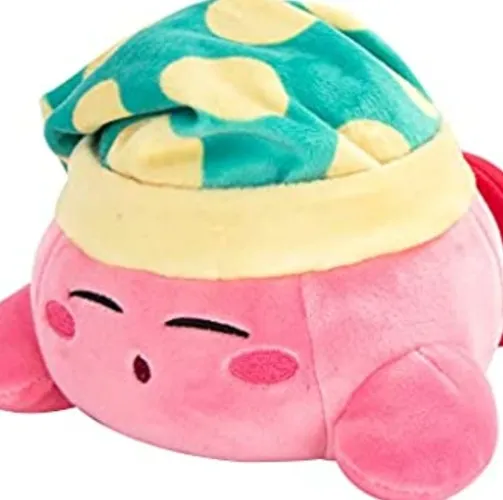 Amazon.com: Club Mocchi-Mocchi- Kirby Plush — Sleeping Kirby Plushie — Collectible Squishy Plushies — 6 Inch : Toys & Games