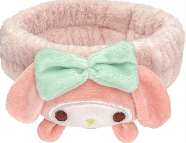 Amazon.com: Kawaii Spa Headband for Washing Face, Cute Pink Headband for Make Up, Washing, Party, Soft Headband for Woman Girls : Everything Else