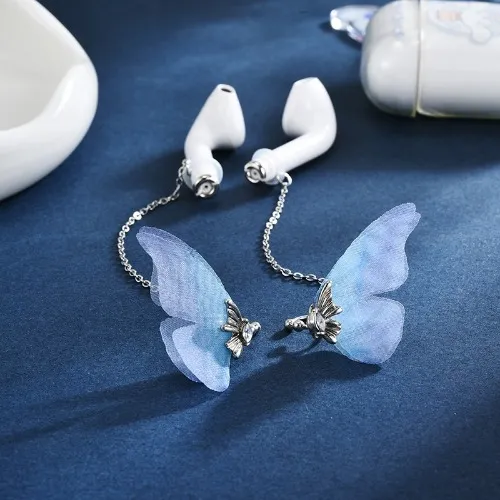 INS Butterfly Ear Clip Anti-Lost Chain for AirPods 1/2/3/pro/pro 2