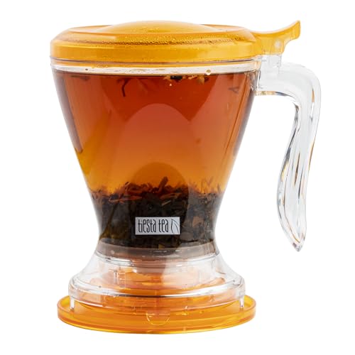 Tiesta Tea - Brewmaster Tea Infuser | Large Tea Strainer with Fine Mesh, Bottom Dispensing