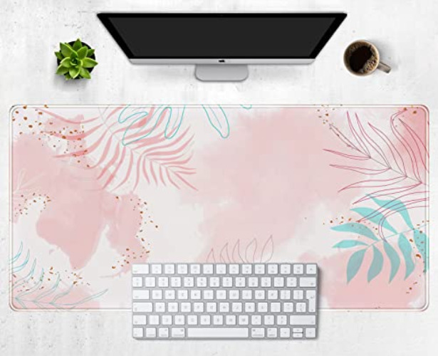 Pink Boho Pastel XL mousepad（31.5X15.75)
