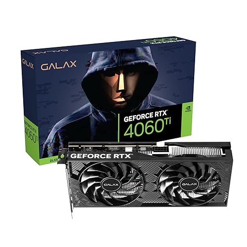 GALAX GeForce RTX™ 4060 Ti 1-Click OC V2, Xtreme Tuner App Control, 8GB, GDDR6, 128-bit, DP*3/HDMI 2.1/DLSS 3/Gaming Graphics Card