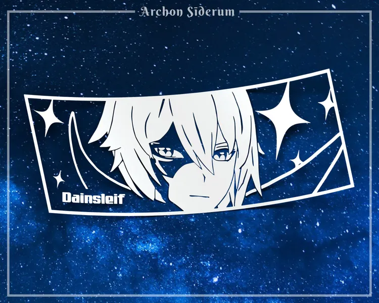 Dainsleif Decal || Genshin Impact 8" Slap Sticker