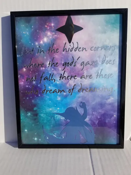 Genshin Impact Dainsleif Quote Poster Bough Keeper