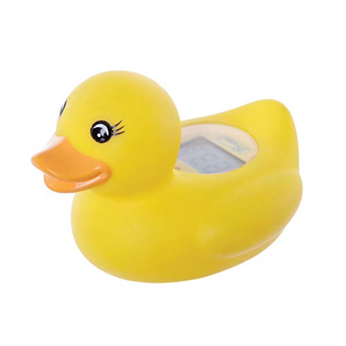 Dreambaby Room and Bath Thermometer - Duck - Baby Room and Bath Floating Toy Safety Thermometer