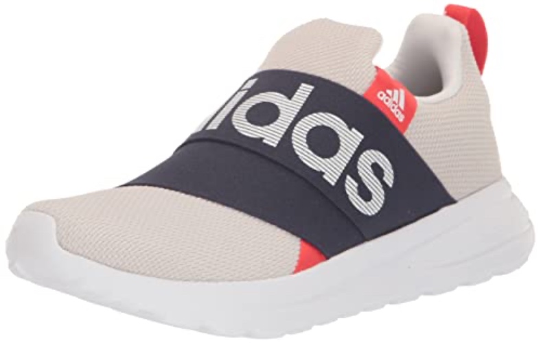 adidas Men's Lite Racer Adapt 6.0 Sneaker - 13 - White/Shadow Navy/Bright Red