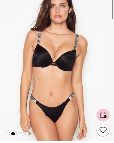 VS Shine Strap Set Black