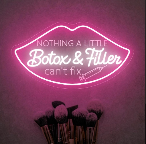 Lip filler and Botox 