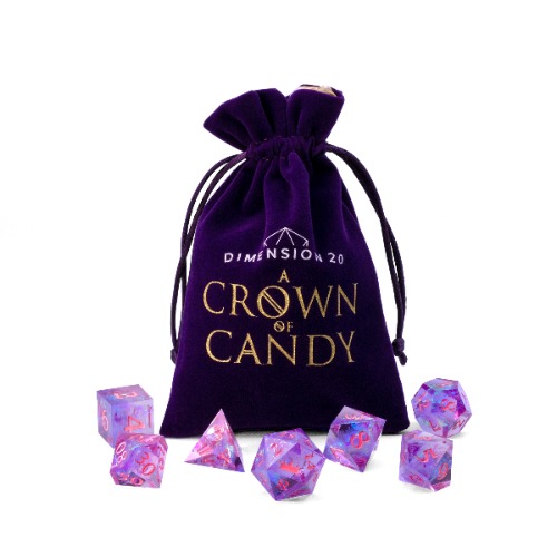 A Crown of Candy Dice Set | Default Title