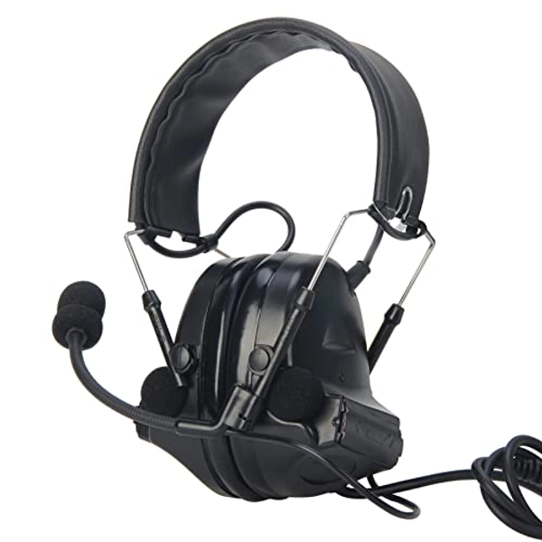 【Z-TAC Official Store】 ZTactical zCOMTA II TacticalHeadset G:1 Non-Mil Z041-BK NoiseCanceling Sound Collection Soundproof with Mic