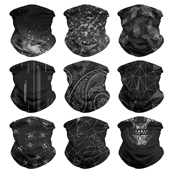 VCZUIUC Headwear Bandana Head Wrap Face Scarf Mask Neck Warmer Balaclava for Sports