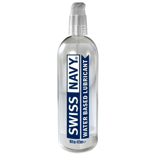 Swiss Navy Water-Based Lubricant - 16oz Bottle