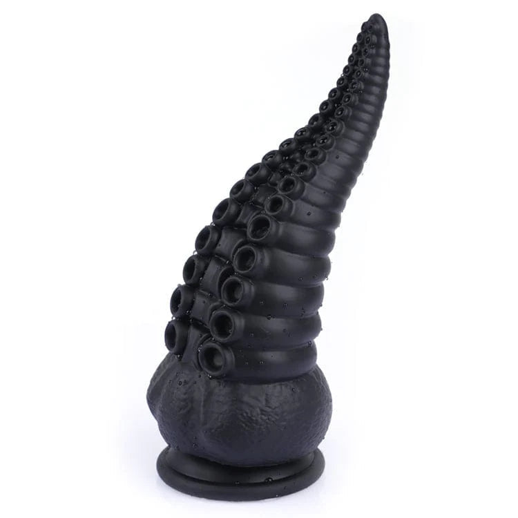 Bumpy Silicone Tentacle Ride - Plain Black