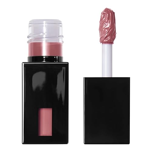 e.l.f. Cosmetics Glossy Lip Stain, Lightweight, Long-Wear Lip Stain For A Sheer Pop Of Color & Subtle Gloss Effect, Pinkies Up - Pinkies Up - 0.1 Ounce (Pack of 1)