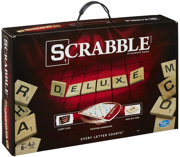 Scrabble Deluxe Edition Game