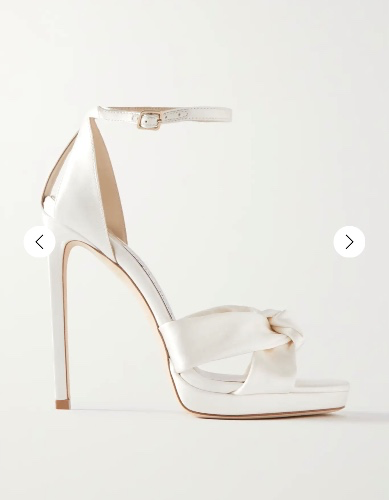 Jimmy Choo - Rosie 120 Satin Sandals 