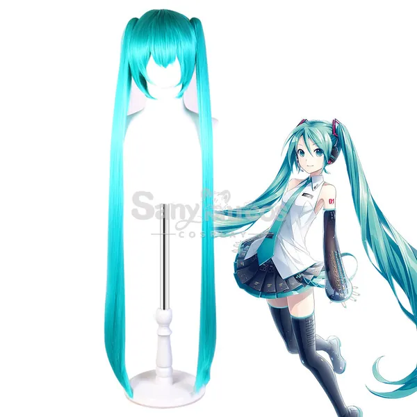 【In Stock】Vocaloid Hatsune Miku Cosplay Racing Miku Cosplay Wig