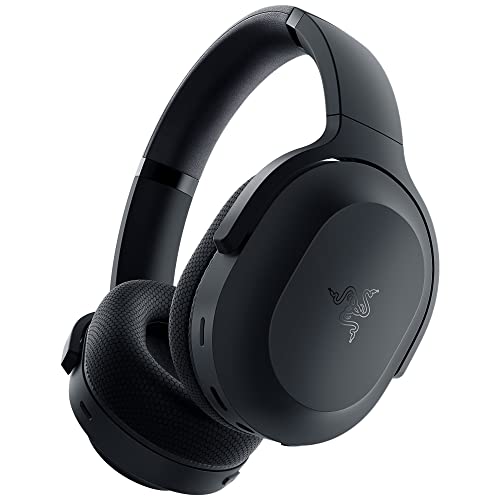 Razer Barracuda Wireless Gaming & Mobile Headset (PC, PlayStation, Switch, Android, iOS): 2.4GHz Wireless + Bluetooth - Integrated Noise-Cancelling Mic - 50mm Drivers - 40 Hr Battery - Black - Classic Black - Barracuda - Headset