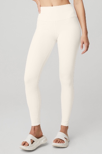 High-Waist Airbrush Legging - Ivory | Ivory / S / Full 28"