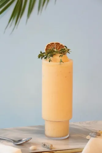 Passion fruit guava smoothie