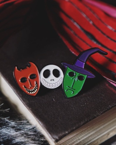 Trick or Treaters Enamel Pin | Default Title