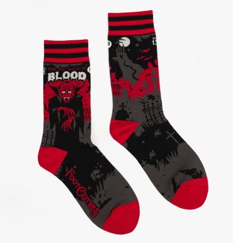 Dracula's Bloodlust Crew Socks | OSFM