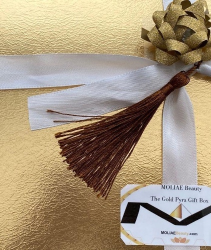 Massage Cream | Queen Palace Serum | Pink Crystals | MA'at Camel Milk Serum | Gift Box Kit - Massage Cream | Queen Palace Serum | MA'at Camel Milk Serum | Gift Box Kit / Gold Pyra Gift Box Kit