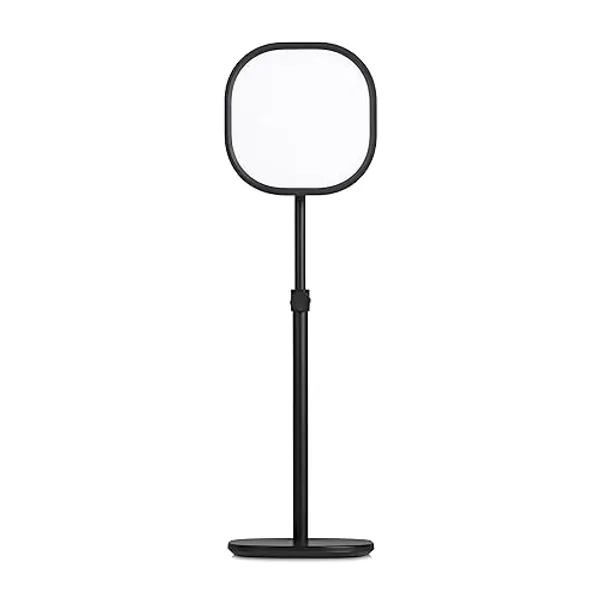 Elgato Key Light Air - Professionelle Schreibtischbeleuchtung in 1400 Lumen zum Streamen, Broadcasting, Home Office, Videokonferenzen, Temperatur und Helligkeit per App anpassbar auf Mac, PC, Android - Key Light Air - Einzeln