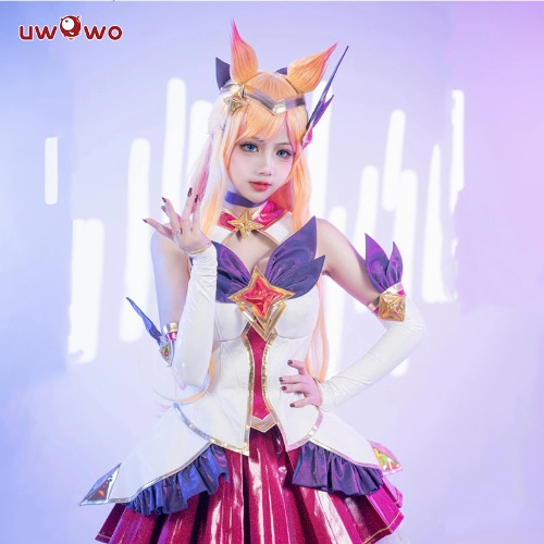 【Pre-sale】Uwowo League of Legends/LOL: Star Guardian Ahri SG Cosplay Costume