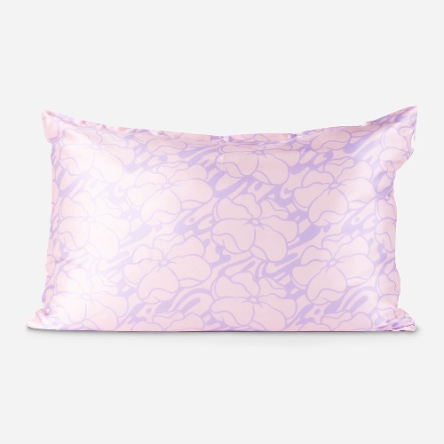 Satin Pillowcase - Floral Pattern