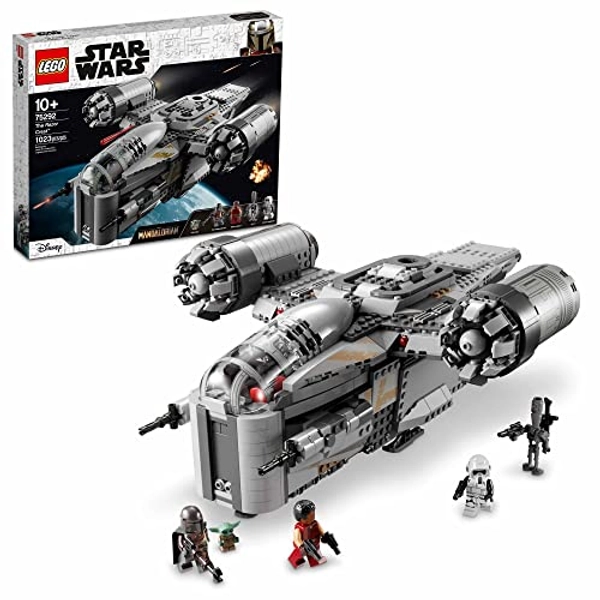 LEGO Star Wars The Razor Crest 75292 Mandalorian Starship Toy, Gift Idea for Kids, Boys and Girls with The Child 'Baby Yoda' Minifigure (Exclusive to Amazon)