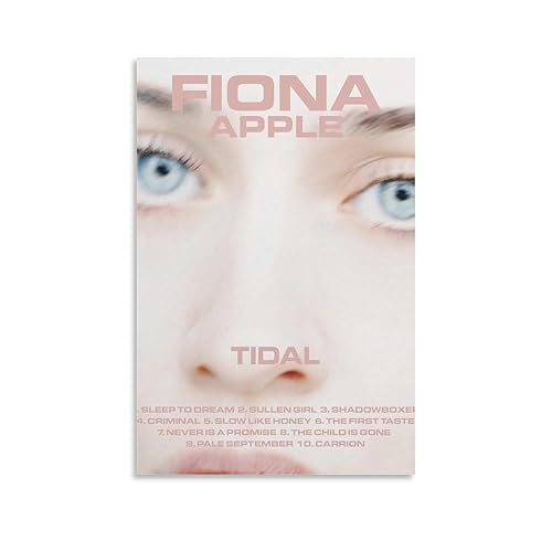 Fiona Apple TIDAL 1996 Canvas Poster Bedroom Decoration Landscape Office Valentine's Birthday Gift Unframe-style12x18inch(30x45cm) - Unframe-style
