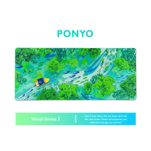 Omorphia Deskmat Ponyo, Visual Series 3 - M