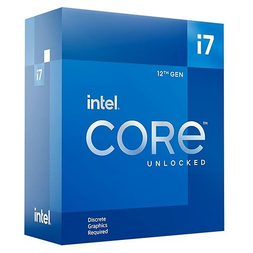 Intel Core i7-12700KF Desktop Processor 12 (8P+4E) Cores up to 5.0 GHz Unlocked LGA1700 600 Series Chipset 125W - i7-12700KF