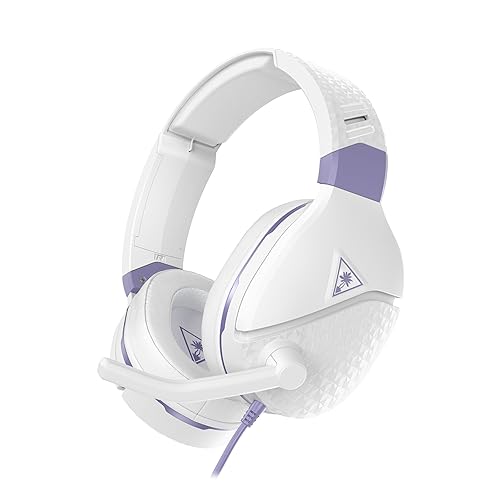Turtle Beach Recon Spark Gaming Headset - Xbox Series X, Xbox Series S, Xbox One, PS5, PS4, PlayStation, PC, Mobile with 3.5mm - Flip-Up Mic, 40mm Speakers, PC Splitter, White - Gaming Headset