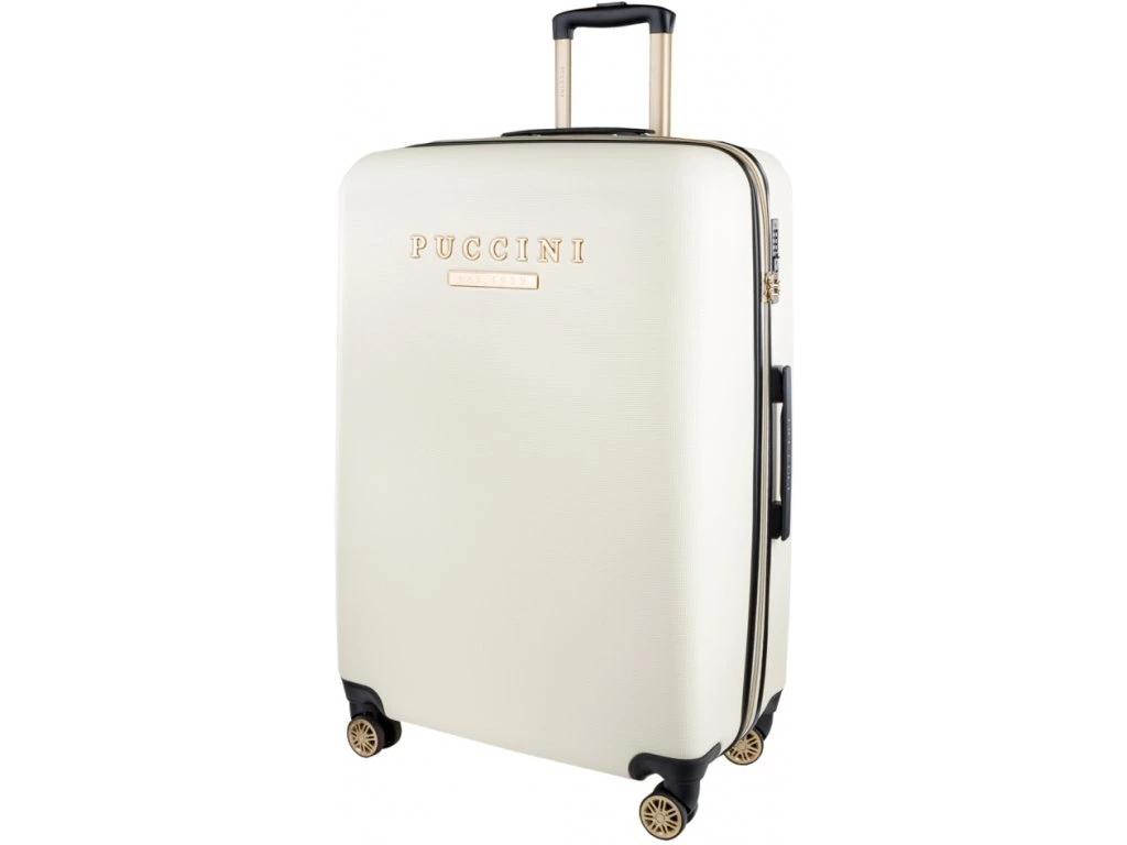 Cestovní Kufr LOS ANGELES - Bílý - www.divio.cz