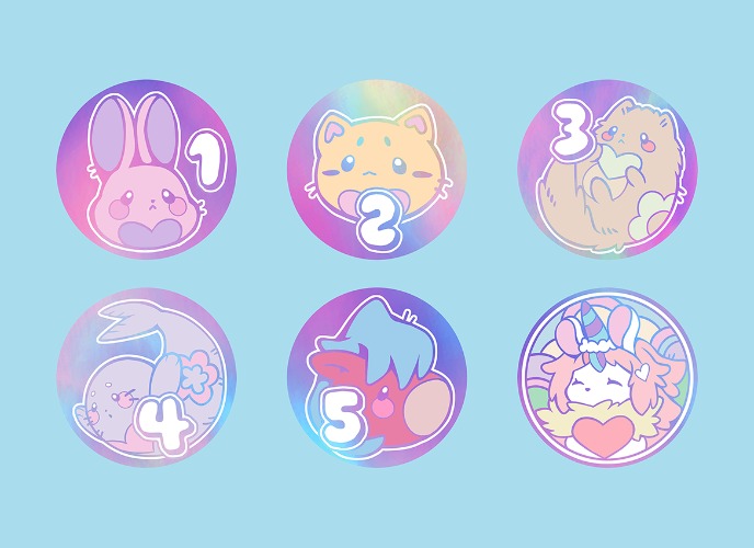 Rabby & Friends Chipless Metal Dice (Set of 2) | Default Title