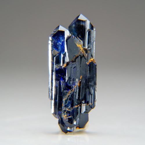 Azurite from Touissit Mine, 21 km SSE of Oujda, Jerada Province, Oriental, Morocco
