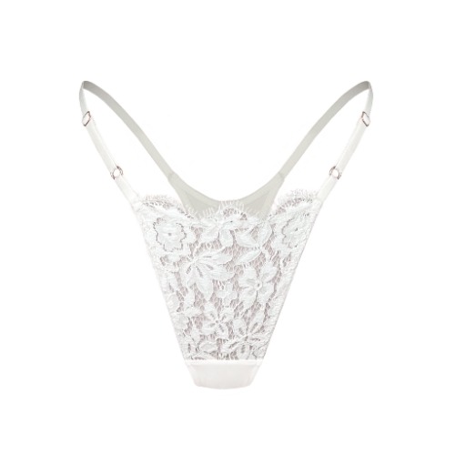 Frisson Micro-G Thong Crystal - L / Crystal