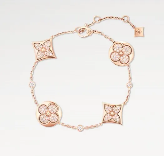 Pink Gold And Diamonds Bracelet || LOUIS VUITTON
